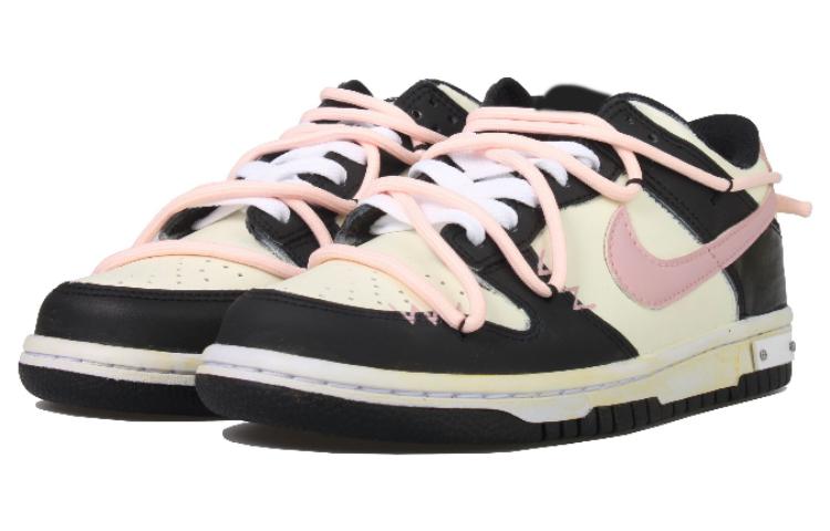 Lookbook [定制鞋] 耐克 Dunk Low '黑粉' FD1232-001(Team33-轻甜少女-女款）