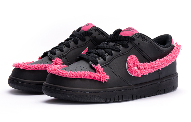 Lookbook 나이키 덩크 로우 '블랙핑크' (커스텀) FD1232-001(Team15-黑皮芭比)