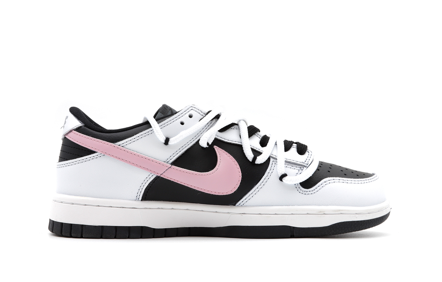 Lookbook [Sepatu Custom] Nike Dunk Low 'Black Pink' DV0831-002(Team140-Black-Pink)