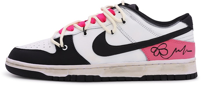 【定制鞋款】耐克 Dunk Low '黑粉苜蓿' DH9765-002(TeamM-女款四叶草) Buy 【定制鞋款】耐克 Dunk Low '黑粉苜蓿' DH9765-002(TeamM-女款四叶草)