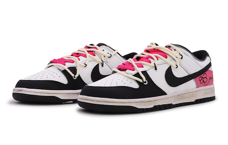 Lookbook 【定制鞋款】耐克 Dunk Low '黑粉苜蓿' DH9765-002(TeamM-女款四叶草)
