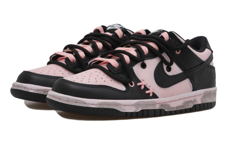Shop ナイキ ダンク LOW 解体黒ピンク (Nike Dunk LOW Kaitai Kuro Pink) CW1590-100(Team拾玖-粉色做旧S-BOX)