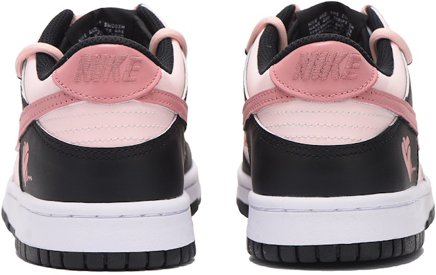 カスタムシューズ - ナイキ ダンク ロー「ブラックピンク デコンストラクテッド ハート」 CW1590-100(Team拾伍-女款粉爱心六) Shop カスタムシューズ - ナイキ ダンク ロー「ブラックピンク デコンストラクテッド ハート」 CW1590-100(Team拾伍-女款粉爱心六)