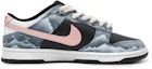 Order 【客製化球鞋】 Nike Dunk 低筒 南極冰河 環保意識 栩栩如生的雪山 雪花飄落 環保主題鞋 低筒 板鞋 GS 黑粉色