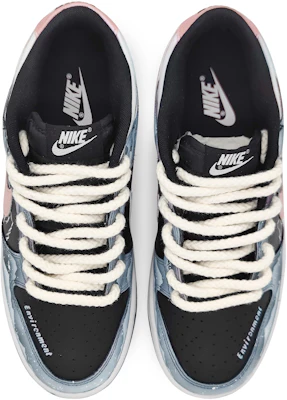 나이키 덩크 로우 '블랙 핑크 글래시어' (커스텀) FD1232-001(Team16-女款南极冰川粉) Shop 나이키 덩크 로우 '블랙 핑크 글래시어' (커스텀) FD1232-001(Team16-女款南极冰川粉)