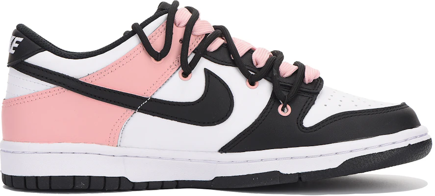 【訂製球鞋】Nike Dunk Low 解構 愛心 高街 防滑耐磨 低筒 板鞋 GS 黑粉 Order 【訂製球鞋】Nike Dunk Low 解構 愛心 高街 防滑耐磨 低筒 板鞋 GS 黑粉