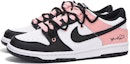 Lookbook ナイキ ダンク LOW 解体 黒ピンクハート (Nike Danku LOW Kaitai Kuro Pinku Hāto) CW1590-100(Team59-女款黑粉爱心六)