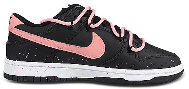 【客製球鞋】 Nike Dunk 皮革 潮流復古 防滑耐磨輕便 愛心雙扣 潮流 解構 防滑耐磨輕便 低筒 板鞋 GS 黑粉 Lookbook 【客製球鞋】 Nike Dunk 皮革 潮流復古 防滑耐磨輕便 愛心雙扣 潮流 解構 防滑耐磨輕便 低筒 板鞋 GS 黑粉