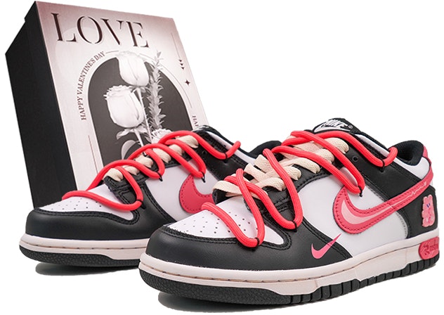 custom-shoes-nike-dunk-low-black-pink-panda-cw-1590-100-team27-gs