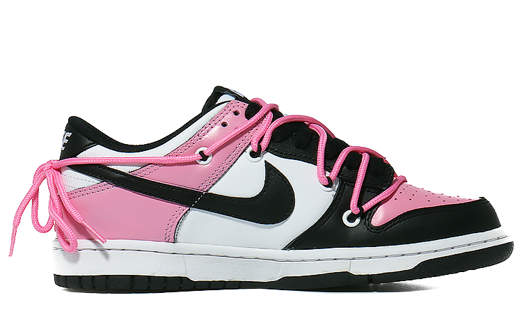 Order [Zapatillas Personalizadas] Nike Dunk Low 'Black Pink Panda' CW1590-100(Team10--蜜桃爱心)