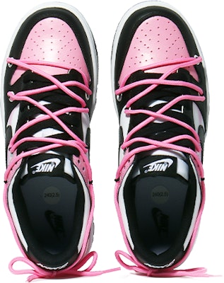 【カスタムシューズ】ナイキ ダンク ロー「ブラック ピンク パンダ」 CW1590-100(Team10--蜜桃爱心) Shop 【カスタムシューズ】ナイキ ダンク ロー「ブラック ピンク パンダ」 CW1590-100(Team10--蜜桃爱心)