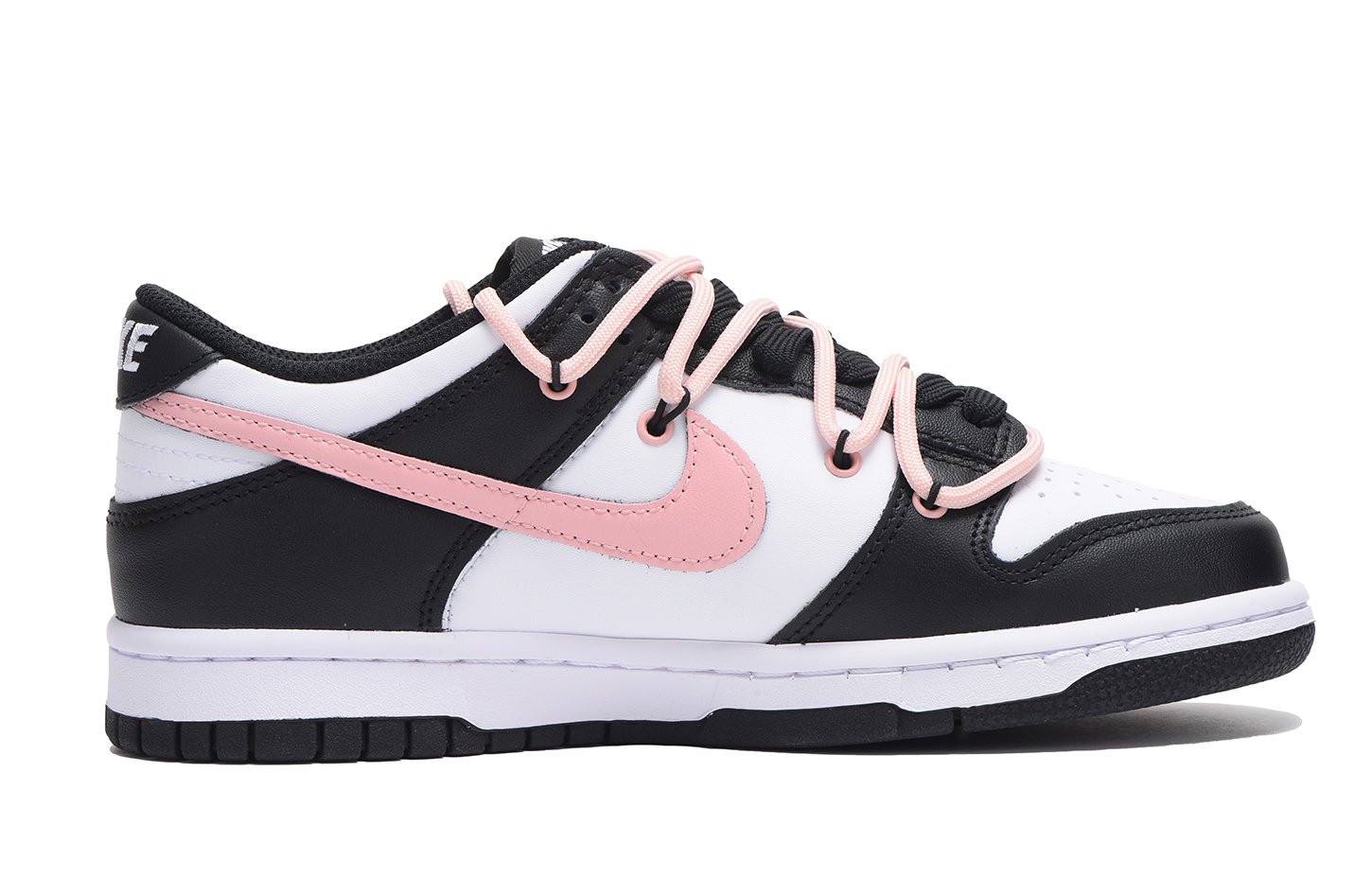 Order 나이키 덩크 로우 '블랙핑크 피치 디컨스트럭티드' (커스텀) CW1590-100(Team59-女款黑粉SBOXQD)