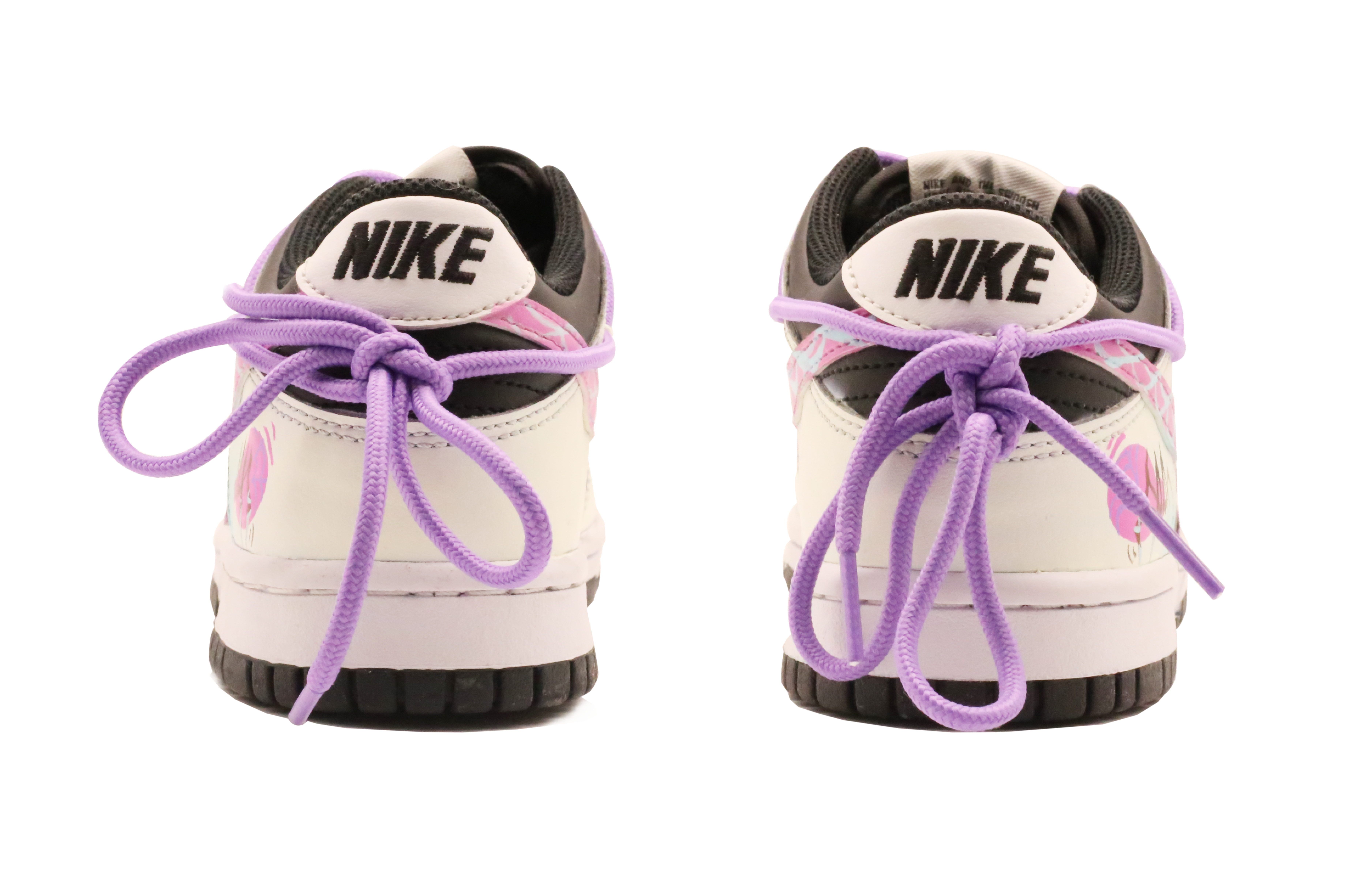 [Custom Shoes] Nike Dunk Low 'Black Pink Purple Universe' 圖 4
