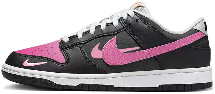 custom-shoes-nike-dunk-low-black-pink-vivid-swoosh-fn-7808-001-450431
