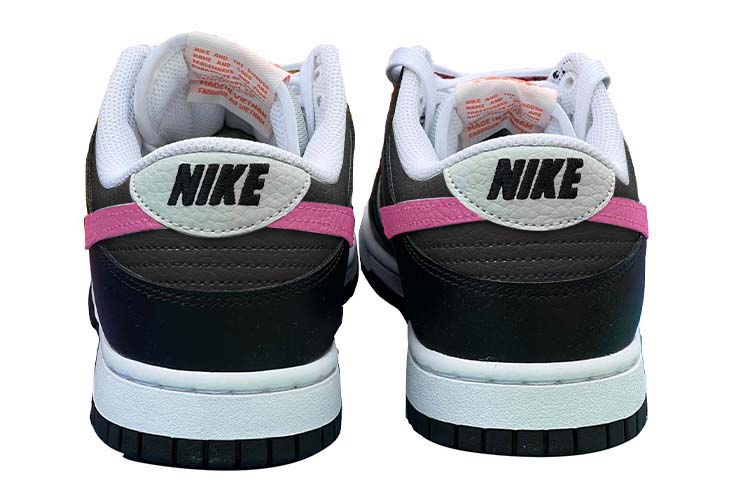 Shop [定制鞋] 耐克Dunk Low '黑粉色亮丽勾' FN7808-001-450431
