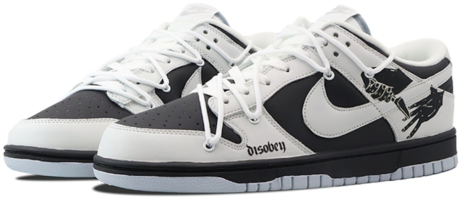 나이키 덩크 로우 '블랙 펑크 그래피티' (커스텀) DH9765-102(Team53-女款背刺) Lookbook 나이키 덩크 로우 '블랙 펑크 그래피티' (커스텀) DH9765-102(Team53-女款背刺)