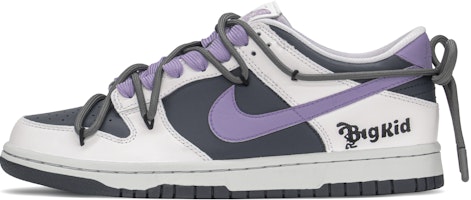 【訂製球鞋】 Nike Dunk Low FZBB 大孩子 街頭 簡約 禮盒 低筒 板鞋 GS 黑紫 Buy 【訂製球鞋】 Nike Dunk Low FZBB 大孩子 街頭 簡約 禮盒 低筒 板鞋 GS 黑紫