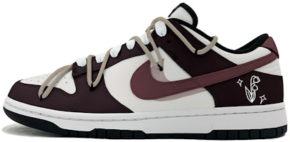 【定製球鞋】 Nike Dunk Low 紫風鈴 簡約 中性風 時尚街頭 低筒 滑板鞋 GS 黑紫 Buy 【定製球鞋】 Nike Dunk Low 紫風鈴 簡約 中性風 時尚街頭 低筒 滑板鞋 GS 黑紫