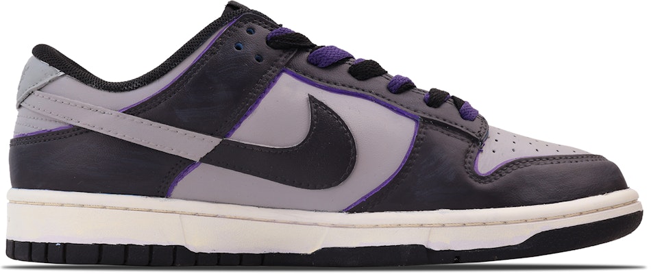 【定製球鞋】Nike Dunk Low 潮流高街 校園風 小眾高級 簡約 搭配 百搭 低筒 板鞋 GS 黑紫 Order 【定製球鞋】Nike Dunk Low 潮流高街 校園風 小眾高級 簡約 搭配 百搭 低筒 板鞋 GS 黑紫