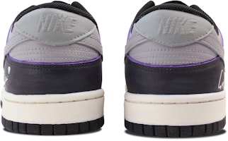 【定製球鞋】Nike Dunk Low 潮流高街 校園風 小眾高級 簡約 搭配 百搭 低筒 板鞋 GS 黑紫 Shop 【定製球鞋】Nike Dunk Low 潮流高街 校園風 小眾高級 簡約 搭配 百搭 低筒 板鞋 GS 黑紫