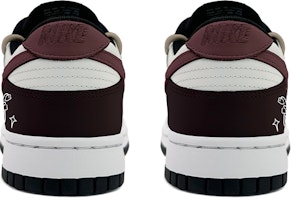 【定製球鞋】 Nike Dunk Low 紫風鈴 簡約 中性風 時尚街頭 低筒 滑板鞋 GS 黑紫 Shop 【定製球鞋】 Nike Dunk Low 紫風鈴 簡約 中性風 時尚街頭 低筒 滑板鞋 GS 黑紫