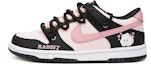 Order ナイキ ダンク LOW "ブラックラズベリー" (カスタム) CW1590-100(Teamp-爱心小兔黑粉)
