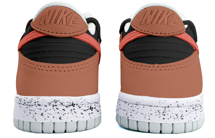 Shop [Sepatu Custom] Nike Dunk Low 'Basket Hitam Merah Bayi' DH9765-102-444089