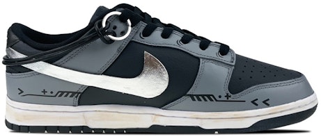 ナイキ ダンク LOW "黒銀チェーン" (Nike Dunk LOW "Kurogin Chain") CW1590-100(Team叁-女款机能黑银贴布链条) Order ナイキ ダンク LOW "黒銀チェーン" (Nike Dunk LOW "Kurogin Chain") CW1590-100(Team叁-女款机能黑银贴布链条)