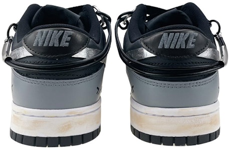 ナイキ ダンク LOW "黒銀チェーン" (Nike Dunk LOW "Kurogin Chain") CW1590-100(Team叁-女款机能黑银贴布链条) Purchase ナイキ ダンク LOW "黒銀チェーン" (Nike Dunk LOW "Kurogin Chain") CW1590-100(Team叁-女款机能黑银贴布链条)