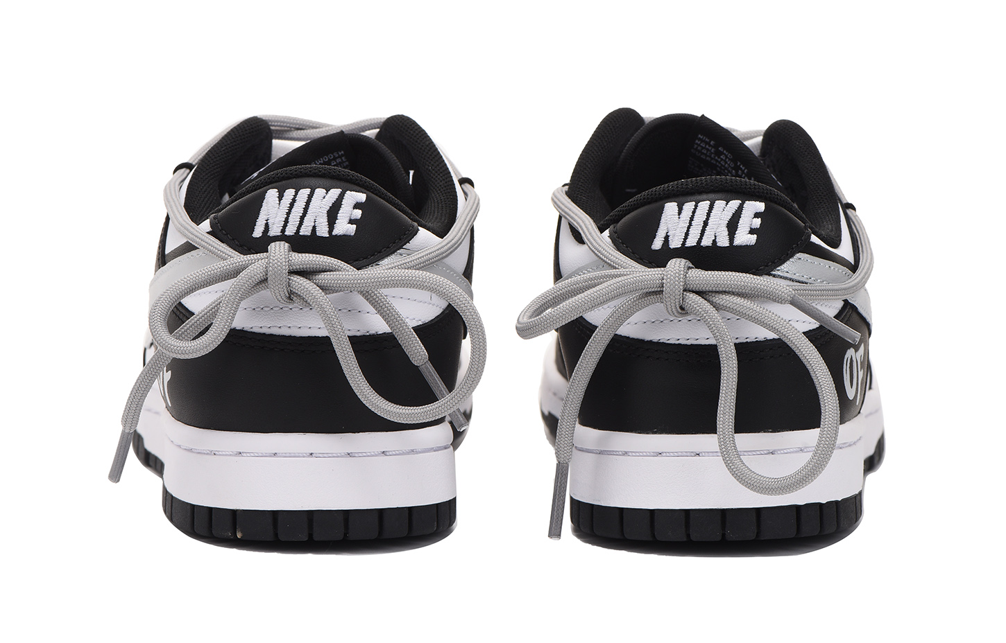 [Custom Shoes] Nike Dunk Low 'Black Silver High Street Deconstructed' 圖 4