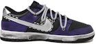 Order 定制鞋 Nike Dunk Low 黑银紫色氛围 DJ6188-002(Team拾玖-黑银字体男S-BOX)