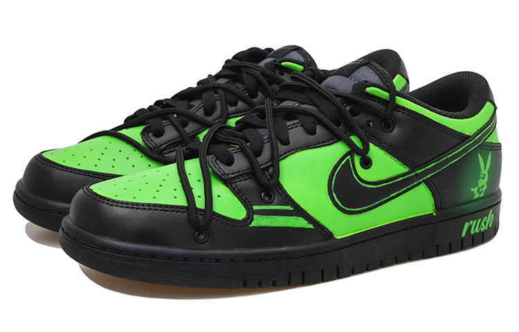 Lookbook [カスタムシューズ] ナイキ ダンク ロー 'ブラックボルトデコンストラクト' DD1391-100(Team拾玖-机能兔男S-BOX)