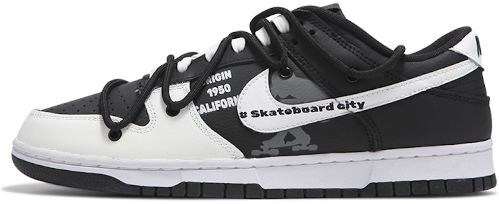 나이키 덩크 로우 '블랙 화이트' (커스텀) DJ6188-002(Team24-男款滑板小子) Buy 나이키 덩크 로우 '블랙 화이트' (커스텀) DJ6188-002(Team24-男款滑板小子)
