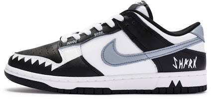 ナイキ ダンク ロー『ブラック ホワイト』カスタムシューズ CW1590-100(TeamR-女款酷酷鲨) Buy ナイキ ダンク ロー『ブラック ホワイト』カスタムシューズ CW1590-100(TeamR-女款酷酷鲨)