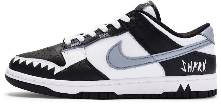 ナイキ ダンク ロー『ブラック ホワイト』カスタムシューズ CW1590-100(TeamR-女款酷酷鲨) Buy ナイキ ダンク ロー『ブラック ホワイト』カスタムシューズ CW1590-100(TeamR-女款酷酷鲨)