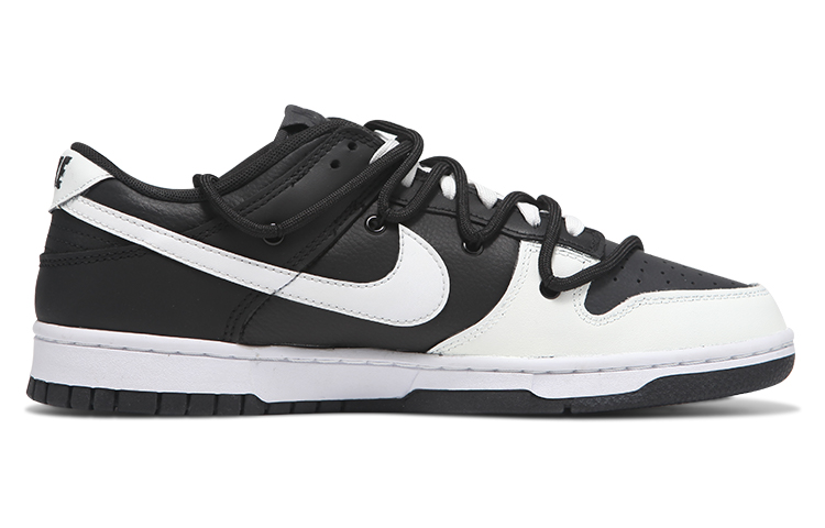 Order [Zapatos Personalizados] Nike Dunk Low 'Negro Blanco' DJ6188-002(Team24-男款滑板小子)
