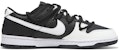 나이키 덩크 로우 '블랙 화이트' (커스텀) DJ6188-002(Team24-男款滑板小子)