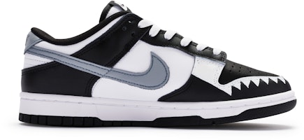 ナイキ ダンク ロー『ブラック ホワイト』カスタムシューズ CW1590-100(TeamR-女款酷酷鲨) Order ナイキ ダンク ロー『ブラック ホワイト』カスタムシューズ CW1590-100(TeamR-女款酷酷鲨)