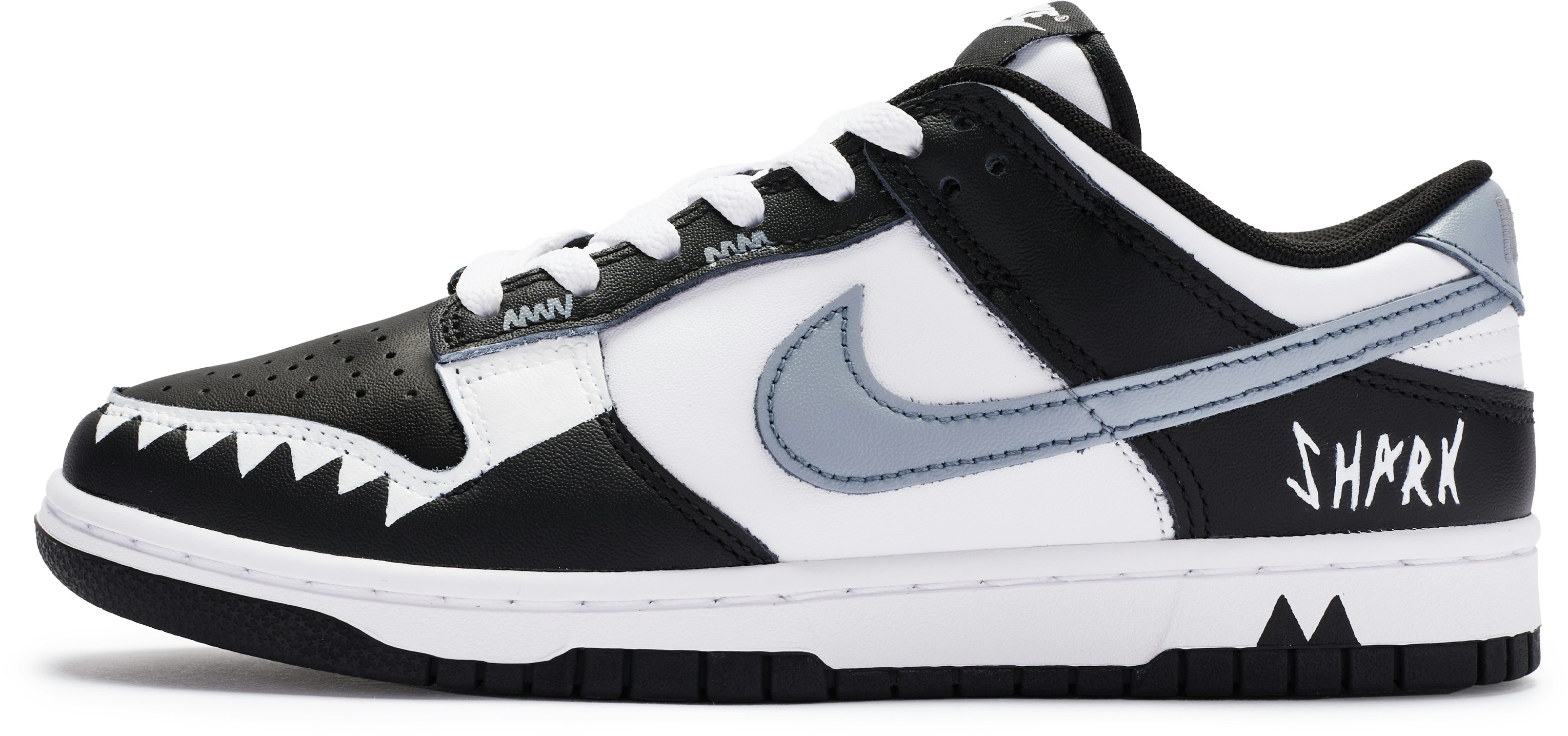 custom-shoes-nike-dunk-low-black-white-bigniu