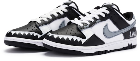 나이키 덩크 로우 '블랙 화이트 빅뉴' (커스텀) DD1391-100(TeamR-男款酷酷鲨) Shop 나이키 덩크 로우 '블랙 화이트 빅뉴' (커스텀) DD1391-100(TeamR-男款酷酷鲨)