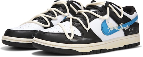 Zapatillas Nike Dunk Low 'Negro Blanco Azul Corazón Fuego' DD1391-100(Team82-男款闪电熊猫) Lookbook Zapatillas Nike Dunk Low 'Negro Blanco Azul Corazón Fuego' DD1391-100(Team82-男款闪电熊猫)