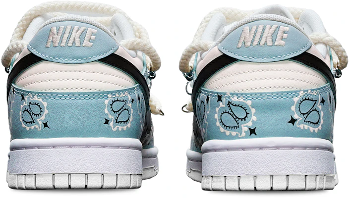 ナイキ ダンク ロー "黒白青ペイズリー" (Nike Dunk Low "Black White Blue Paisley") DH9765-100(TeamT-腰果花蓝白S-BOX) Shop ナイキ ダンク ロー "黒白青ペイズリー" (Nike Dunk Low "Black White Blue Paisley") DH9765-100(TeamT-腰果花蓝白S-BOX)