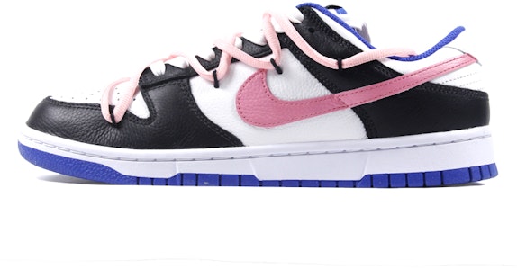 【定製球鞋】Nike Dunk Low 解構高街 低幫 板鞋 男女同款 黑白藍粉 Buy 【定製球鞋】Nike Dunk Low 解構高街 低幫 板鞋 男女同款 黑白藍粉