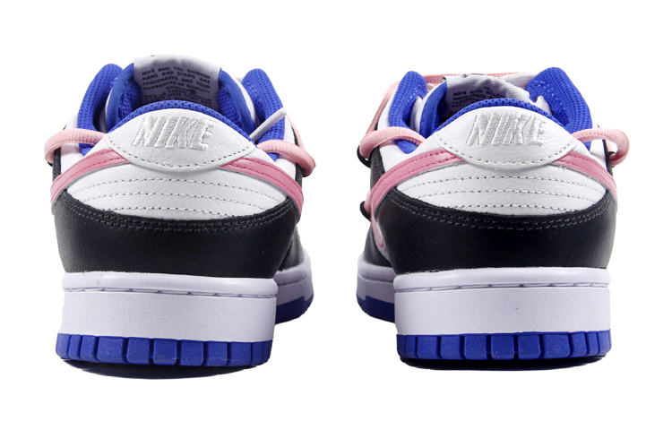 Purchase [定制鞋] 耐克Dunk Low '黑白蓝粉' FD9064-110(TeamJ-极简黑粉)