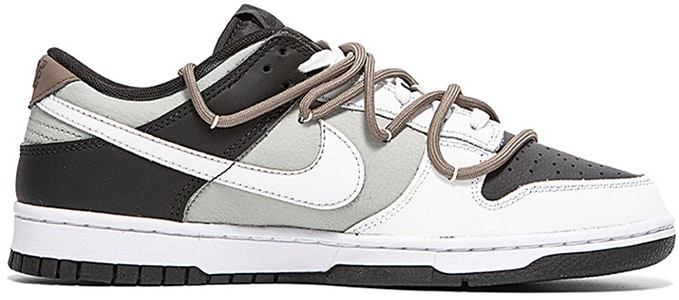 【定制球鞋】Nike Dunk Low 攝像機 復古相機 解構綁帶 簡約潮流 低幫 板鞋 GS 黑白 Order 【定制球鞋】Nike Dunk Low 攝像機 復古相機 解構綁帶 簡約潮流 低幫 板鞋 GS 黑白