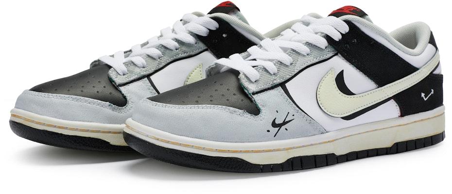 Nike Dunk Low カスタム「クロックハンド」(黒白) DV0827-100-484808 Lookbook Nike Dunk Low カスタム「クロックハンド」(黒白) DV0827-100-484808