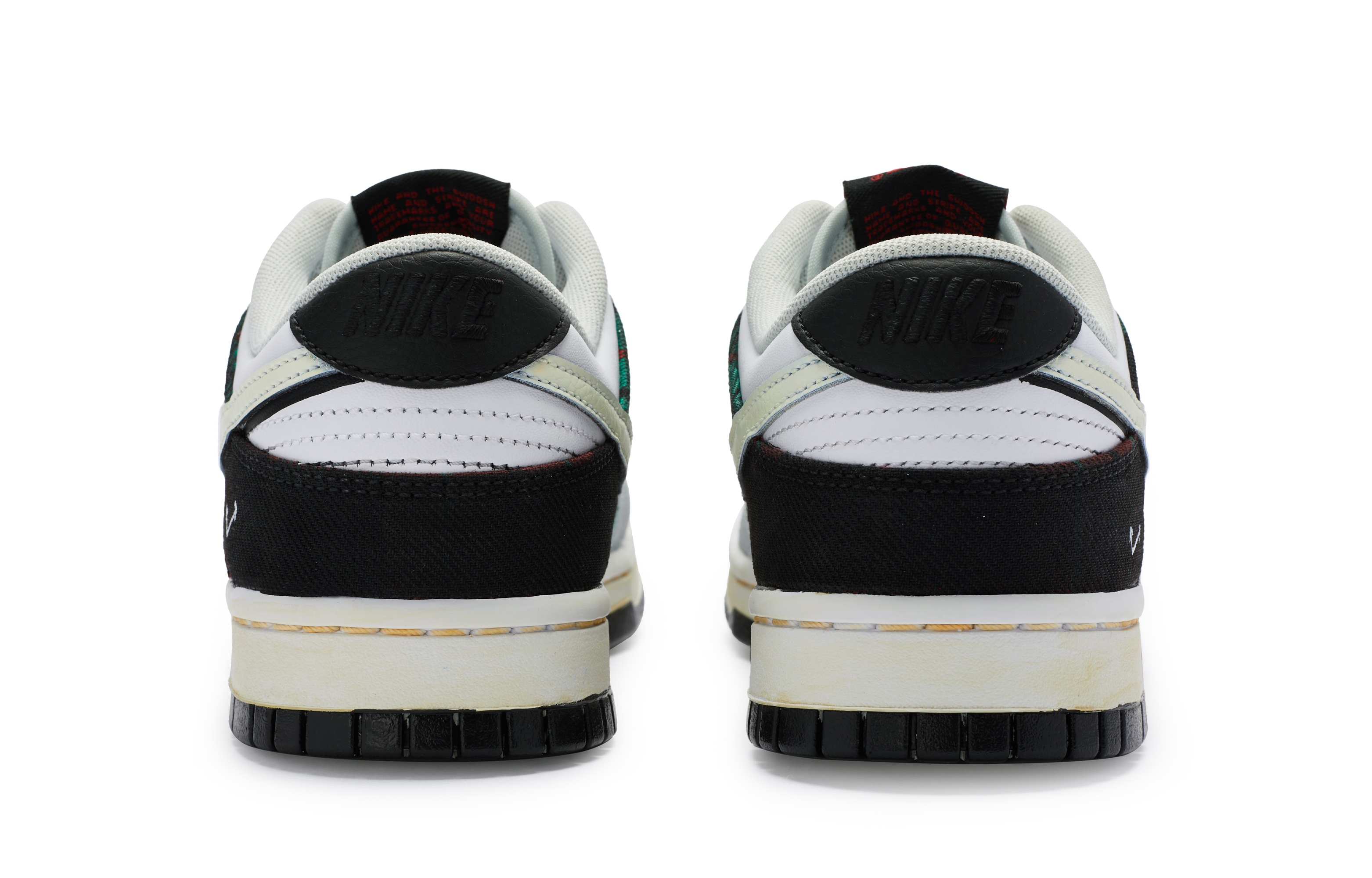 Shop [Zapatos Personalizados] Nike Dunk Low 'Manecillas de Reloj Blanco y Negro' DV0827-100-484808