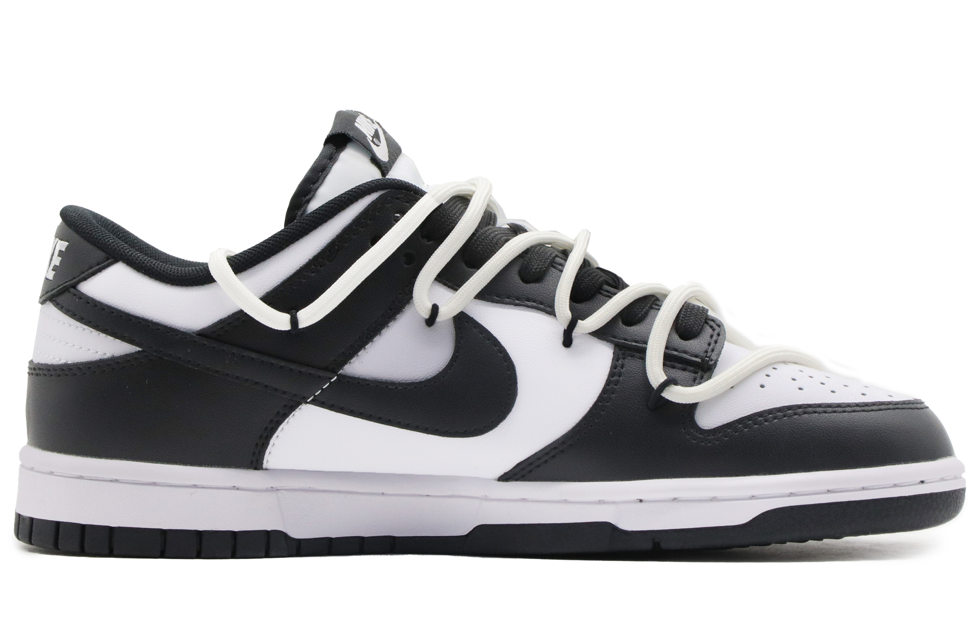 Order [Kasut Kustom] Nike Dunk Low 'Hitam Putih Dekonstruksi' DD1391-100(Team57-男款黑8)