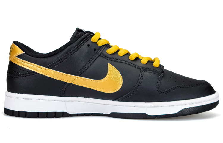 Order 【訂製球鞋】Nike Dunk Low 野餐2 Clone of the Kingdom NS 潮流復古 低筒 板鞋 男款 黑白金
