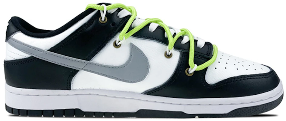 나이키 덩크 로우 '블랙 화이트 그린 기프트 박스' (커스텀) DJ6188-002(Team叁-男款复古黑白绿S-BOX) Order 나이키 덩크 로우 '블랙 화이트 그린 기프트 박스' (커스텀) DJ6188-002(Team叁-男款复古黑白绿S-BOX)